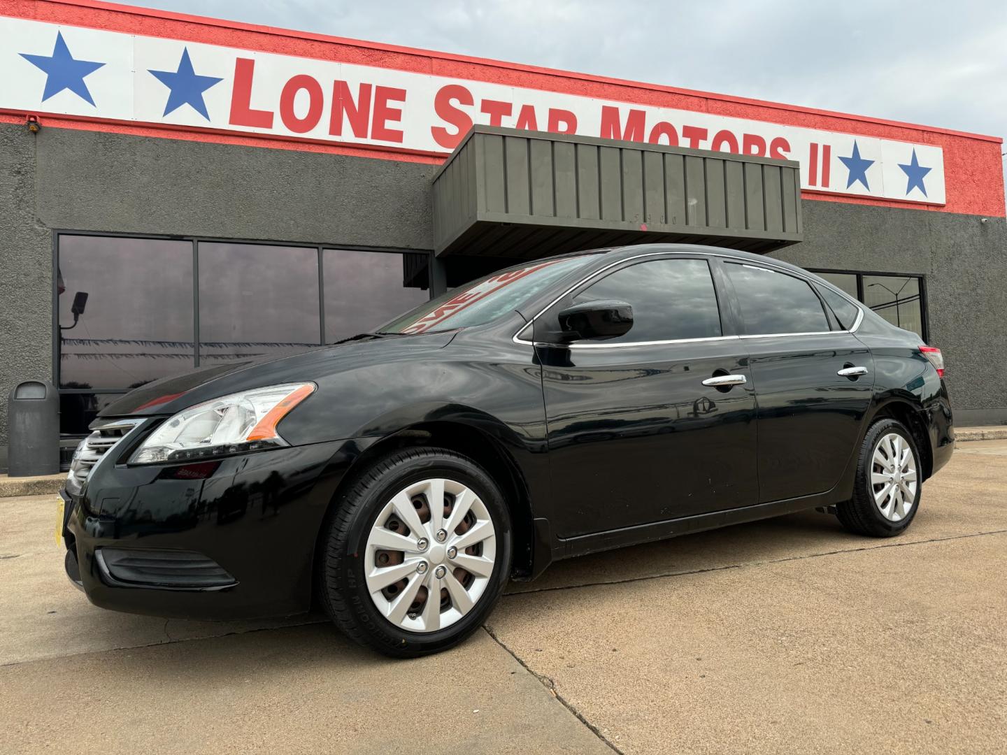 2015 BLACK NISSAN SENTRA (3N1AB7AP5FY) , located at 5900 E. Lancaster Ave., Fort Worth, TX, 76112, (817) 457-5456, 0.000000, 0.000000 - Photo#1