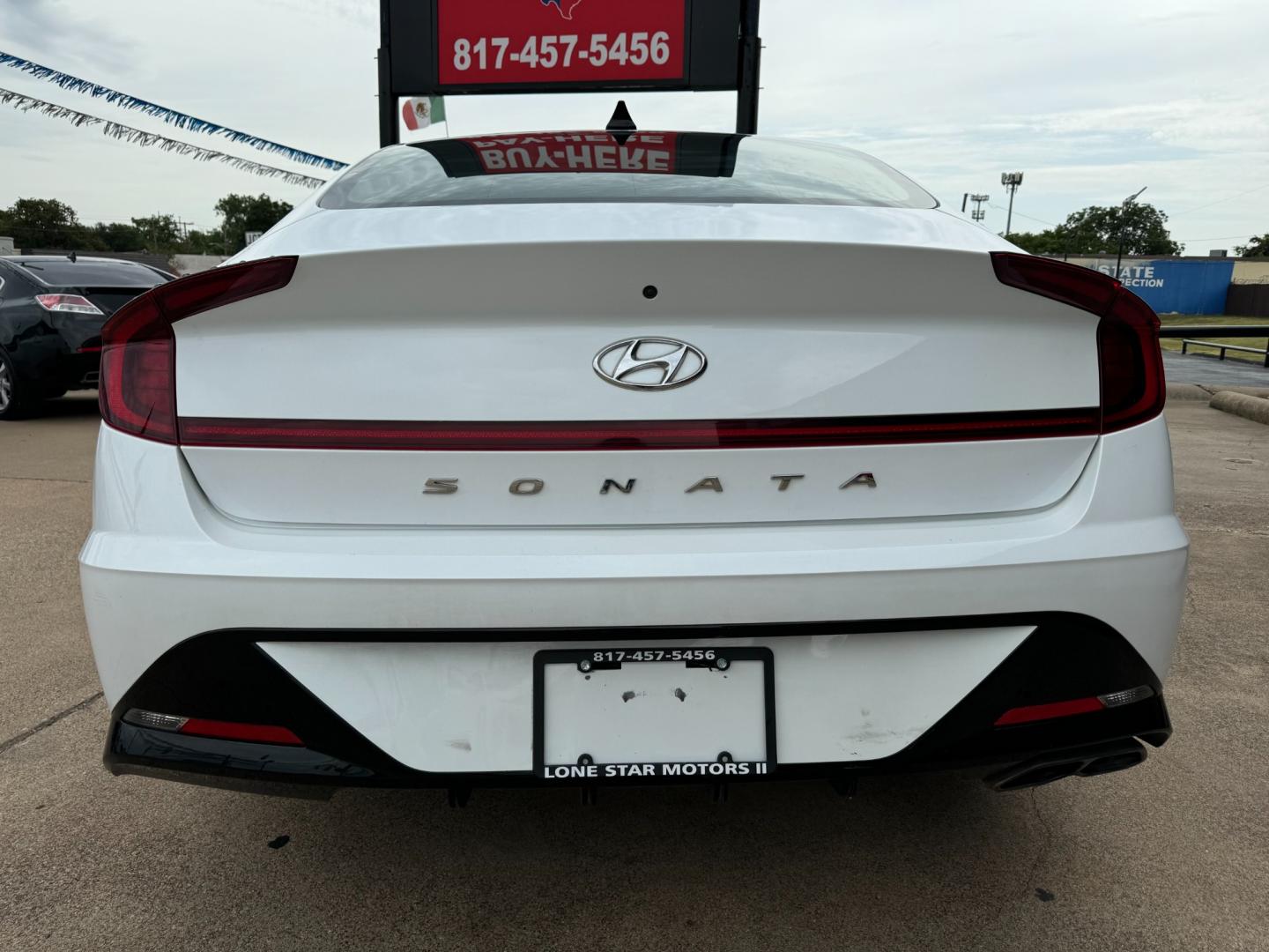 2020 WHITE HYUNDAI SONATA SEL (5NPEF4JA4LH) , located at 5900 E. Lancaster Ave., Fort Worth, TX, 76112, (817) 457-5456, 0.000000, 0.000000 - Photo#5