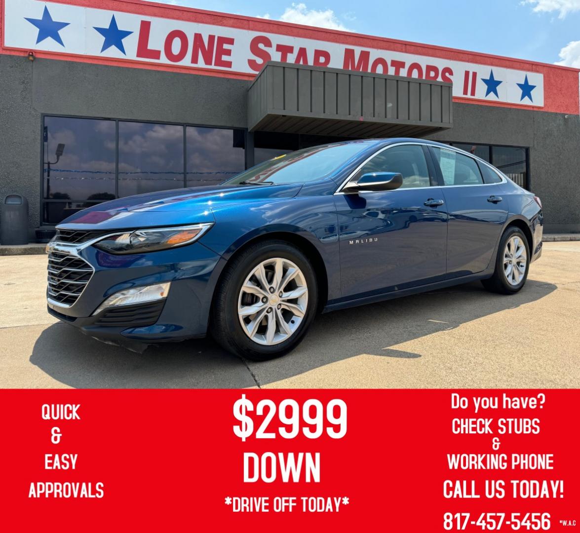 2019 BLUE CHEVROLET MALIBU LT (2FL) (1G1ZD5ST4KF) , located at 5900 E. Lancaster Ave., Fort Worth, TX, 76112, (817) 457-5456, 0.000000, 0.000000 - Photo#0