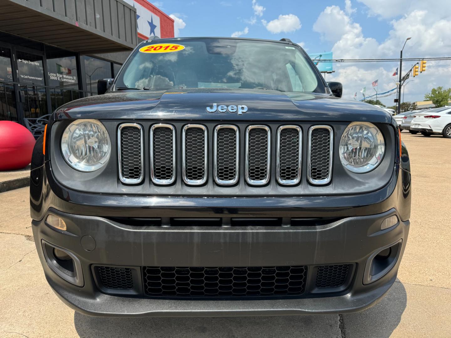 2015 BLACK JEEP RENEGADE (ZACCJABT0FP) , located at 5900 E. Lancaster Ave., Fort Worth, TX, 76112, (817) 457-5456, 0.000000, 0.000000 - Photo#2