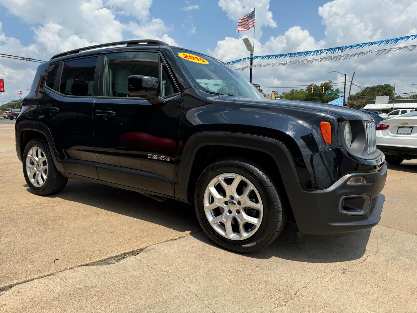 2015 BLACK JEEP RENEGADE (ZACCJABT0FP) , located at 5900 E. Lancaster Ave., Fort Worth, TX, 76112, (817) 457-5456, 0.000000, 0.000000 - Photo#3