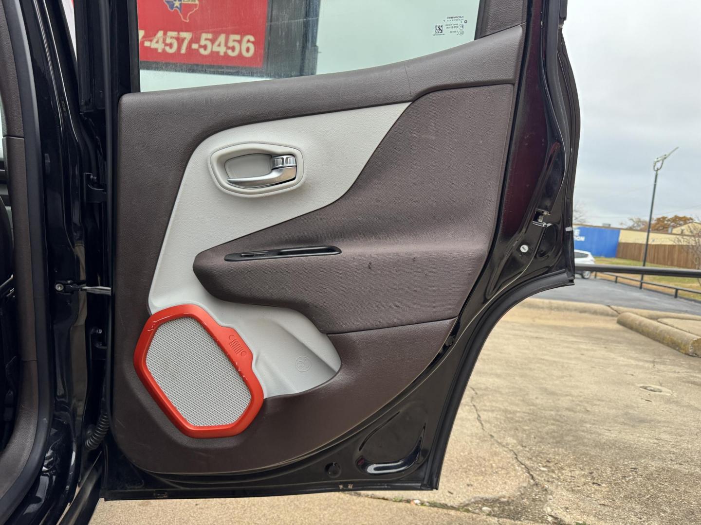 2015 BLACK JEEP RENEGADE (ZACCJABT0FP) , located at 5900 E. Lancaster Ave., Fort Worth, TX, 76112, (817) 457-5456, 0.000000, 0.000000 - Photo#12