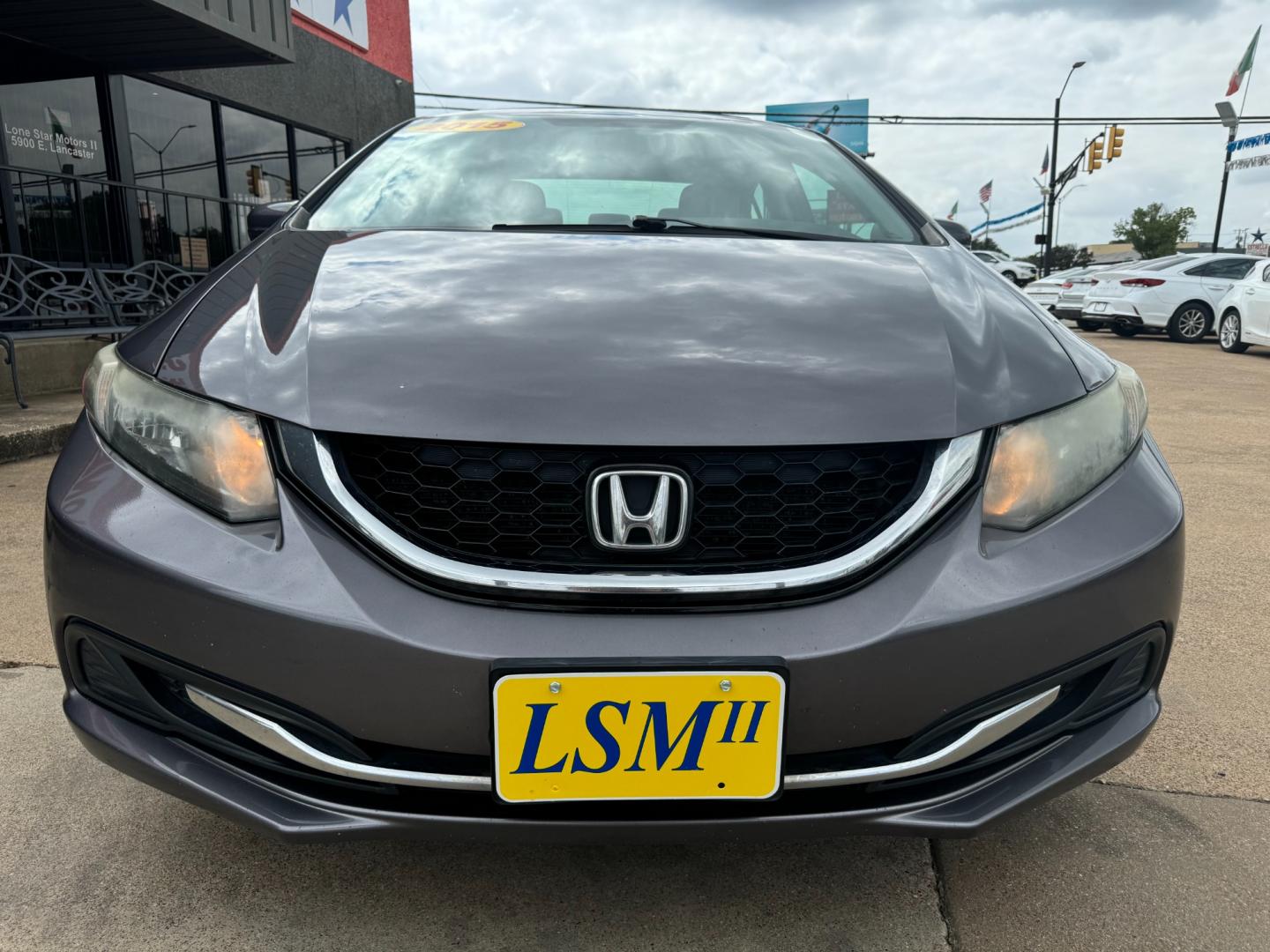 2015 GRAY HONDA CIVIC EX (19XFB2F80FE) , located at 5900 E. Lancaster Ave., Fort Worth, TX, 76112, (817) 457-5456, 0.000000, 0.000000 - Photo#1