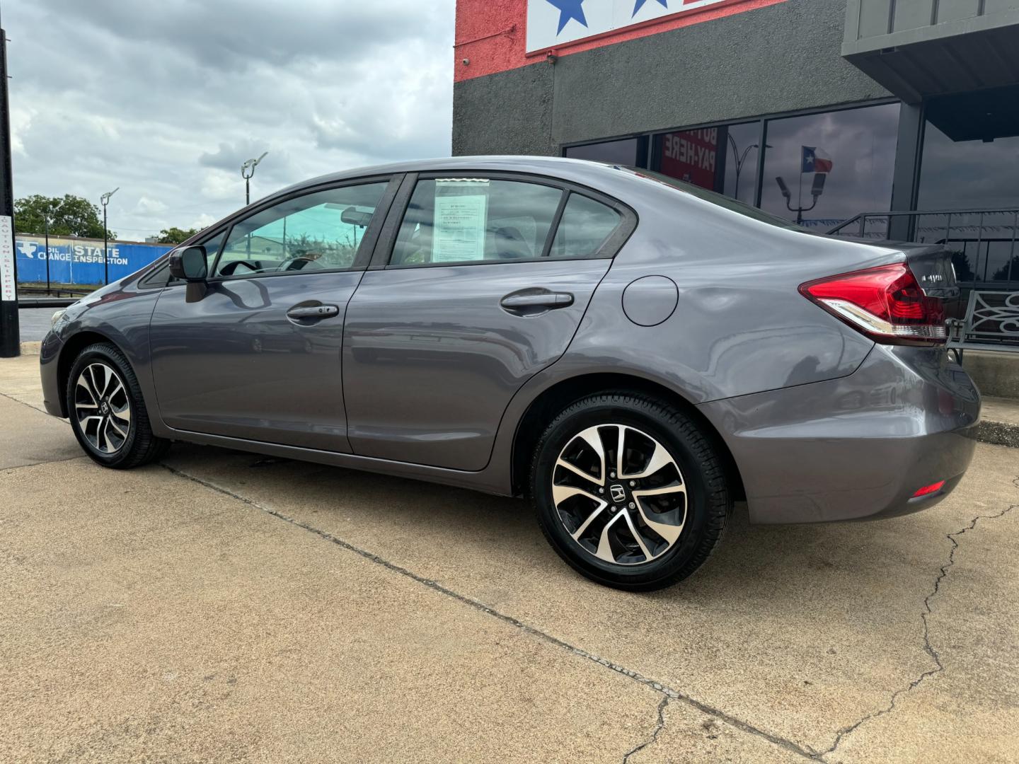 2015 GRAY HONDA CIVIC EX (19XFB2F80FE) , located at 5900 E. Lancaster Ave., Fort Worth, TX, 76112, (817) 457-5456, 0.000000, 0.000000 - Photo#6