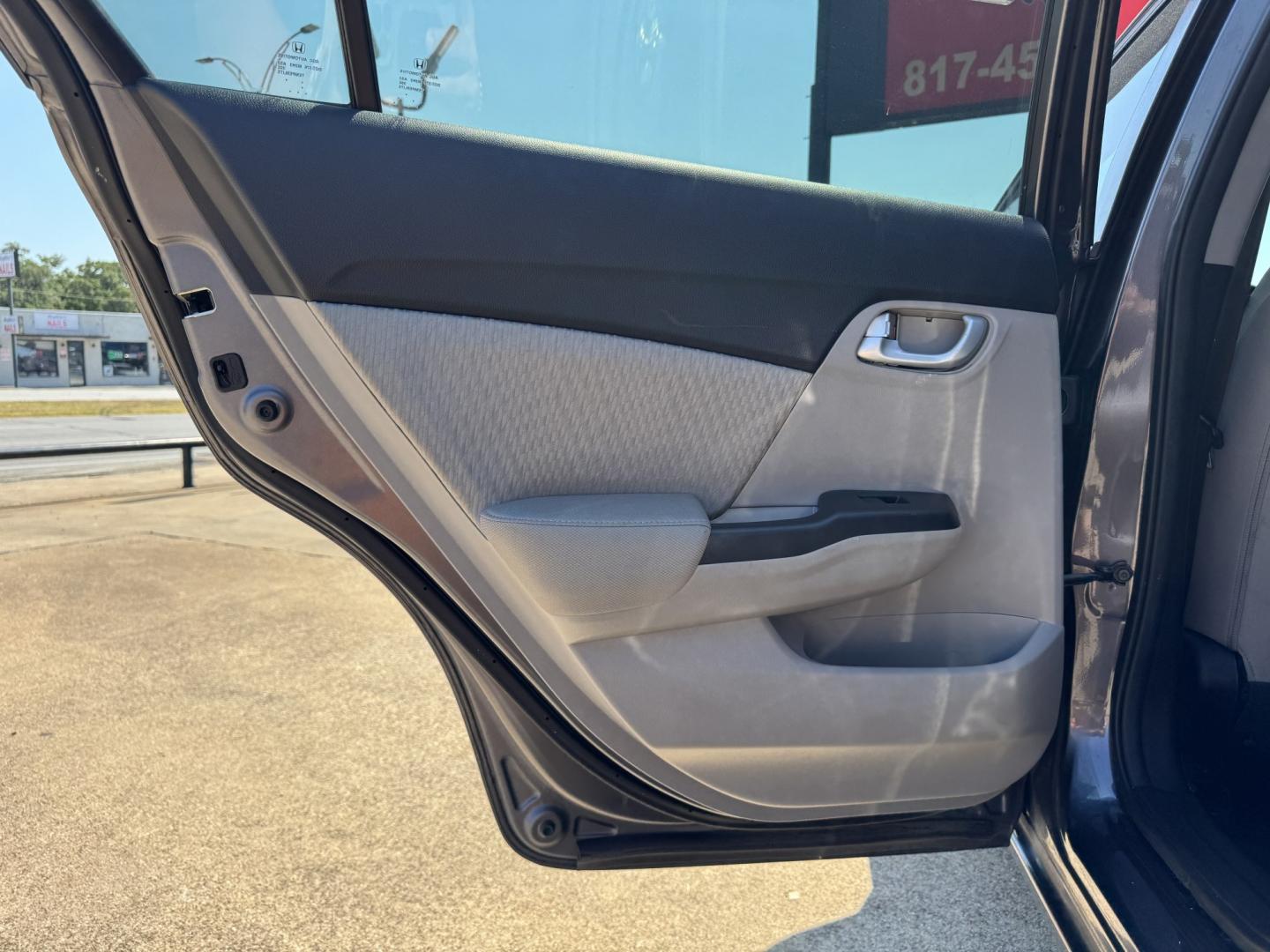 2015 GRAY HONDA CIVIC EX (19XFB2F80FE) , located at 5900 E. Lancaster Ave., Fort Worth, TX, 76112, (817) 457-5456, 0.000000, 0.000000- Photo#11