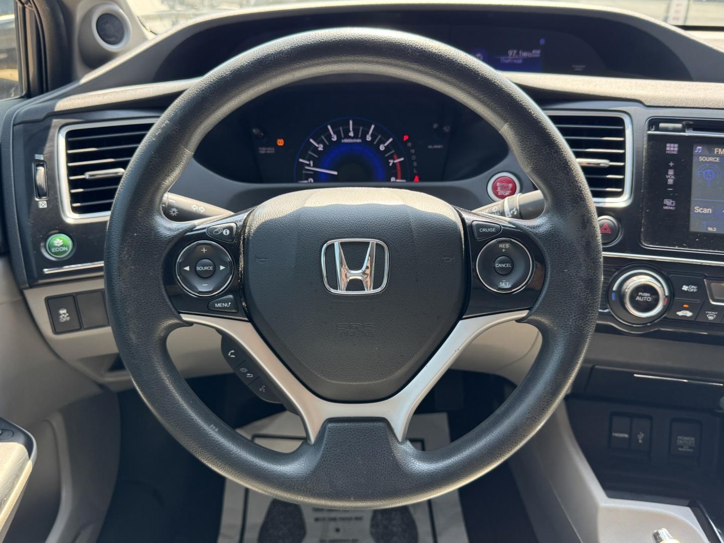 2015 GRAY HONDA CIVIC EX (19XFB2F80FE) , located at 5900 E. Lancaster Ave., Fort Worth, TX, 76112, (817) 457-5456, 0.000000, 0.000000- Photo#19