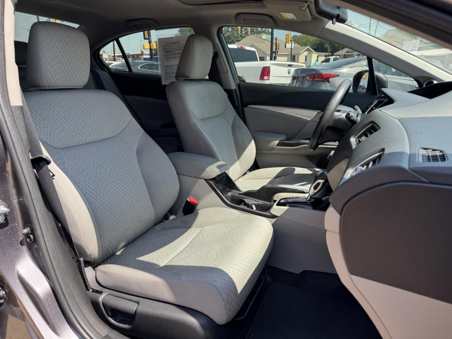 2015 GRAY HONDA CIVIC EX (19XFB2F80FE) , located at 5900 E. Lancaster Ave., Fort Worth, TX, 76112, (817) 457-5456, 0.000000, 0.000000- Photo#17