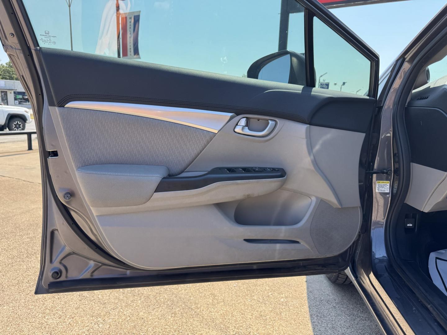 2015 GRAY HONDA CIVIC EX (19XFB2F80FE) , located at 5900 E. Lancaster Ave., Fort Worth, TX, 76112, (817) 457-5456, 0.000000, 0.000000- Photo#7