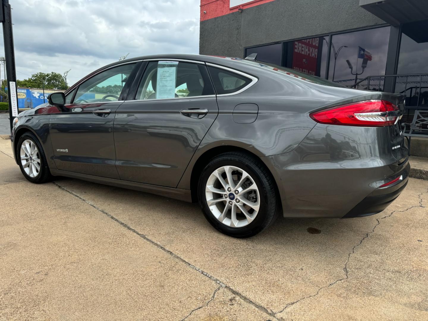 2019 GRAY FORD FUSION HYBRID SEL HY (3FA6P0MU2KR) , located at 5900 E. Lancaster Ave., Fort Worth, TX, 76112, (817) 457-5456, 0.000000, 0.000000 - Photo#7