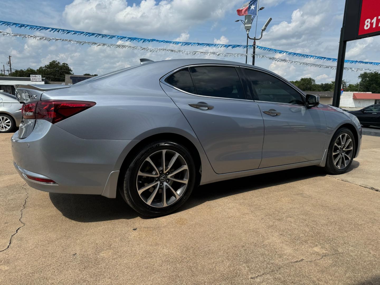 2015 SILVER ACURA TLX ADVANCE PKG. (19UUB2F79FA) , located at 5900 E. Lancaster Ave., Fort Worth, TX, 76112, (817) 457-5456, 0.000000, 0.000000 - Photo#4