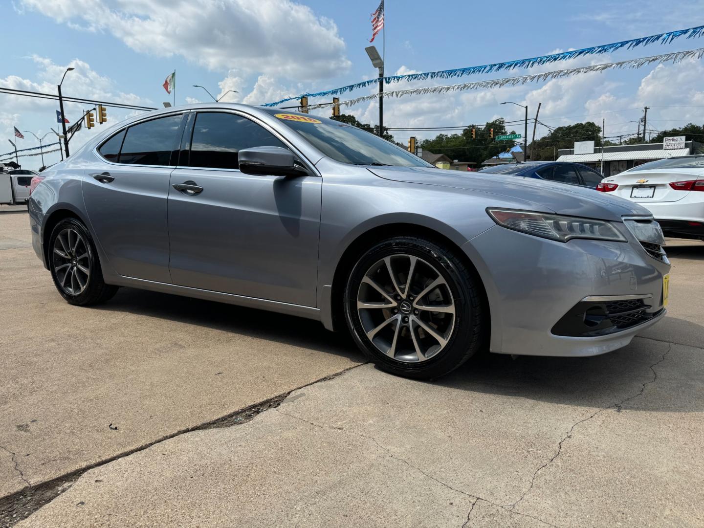 2015 SILVER ACURA TLX ADVANCE PKG. (19UUB2F79FA) , located at 5900 E. Lancaster Ave., Fort Worth, TX, 76112, (817) 457-5456, 0.000000, 0.000000 - Photo#3