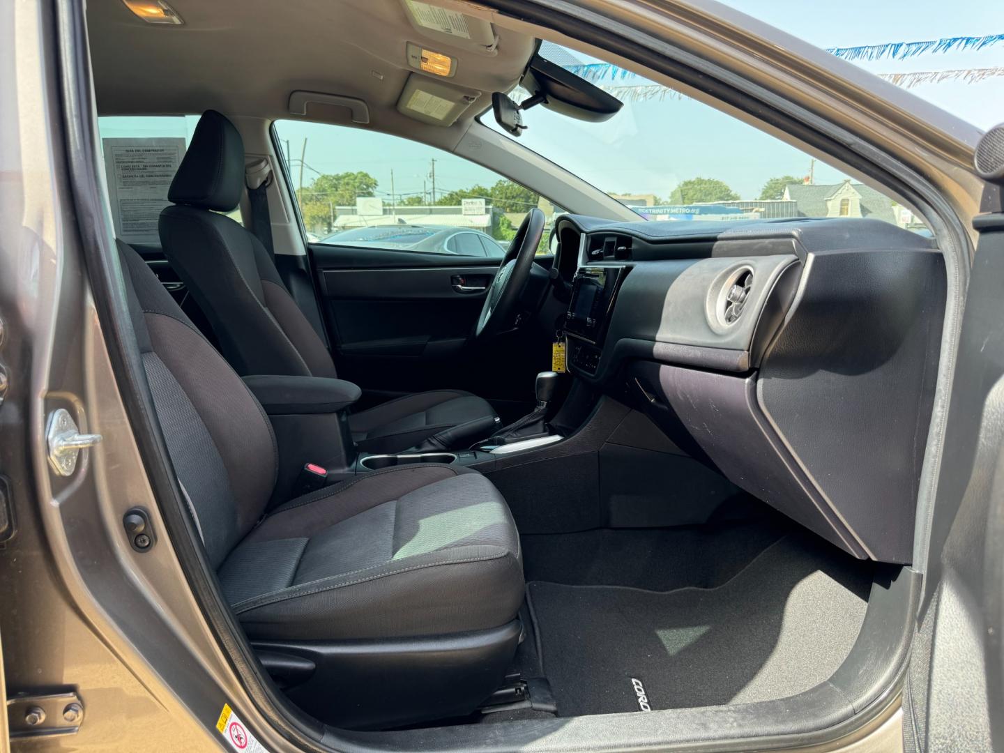 2019 GOLD TOYOTA COROLLA SE; LE; XLE; (5YFBURHE5KP) , located at 5900 E. Lancaster Ave., Fort Worth, TX, 76112, (817) 457-5456, 0.000000, 0.000000 - Photo#16