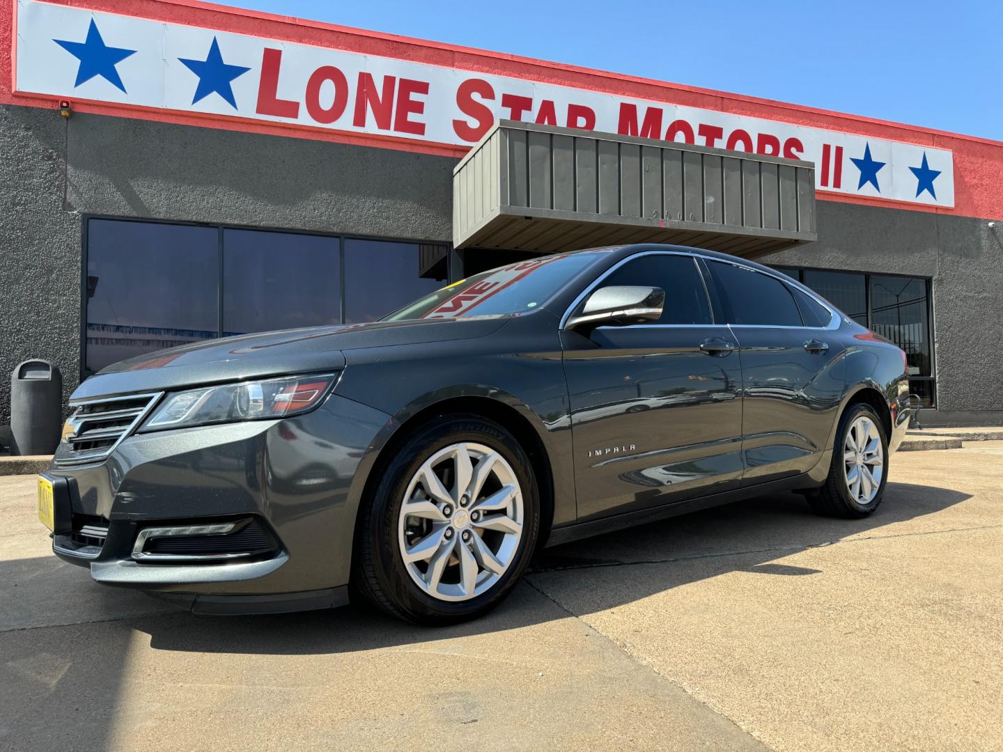 2019 GRAY CHEVROLET IMPALA LT (1LT) (2G11Z5SAXK9) , located at 5900 E. Lancaster Ave., Fort Worth, TX, 76112, (817) 457-5456, 0.000000, 0.000000 - Photo#1