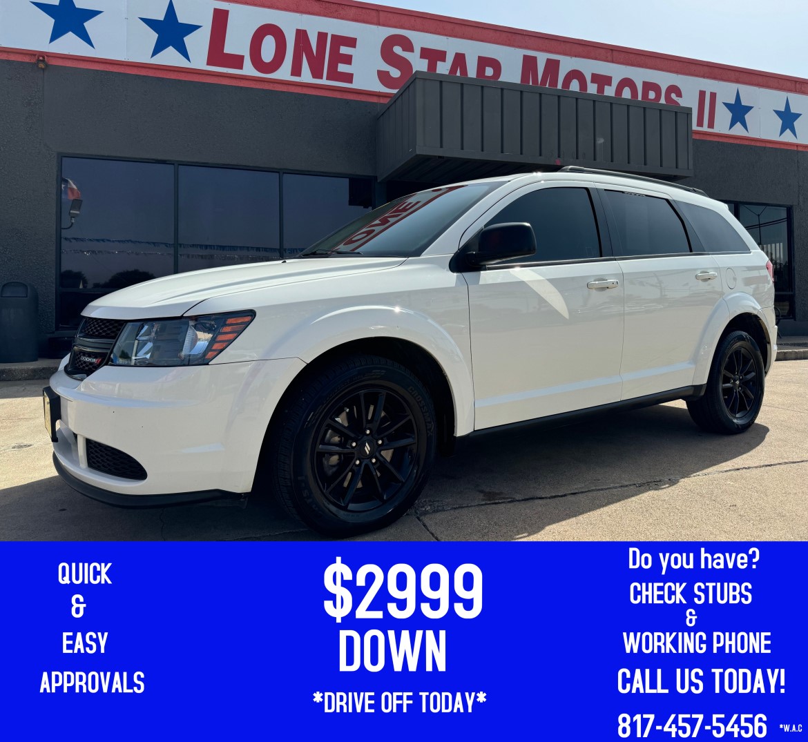 photo of 2020 DODGE JOURNEY SE 4 DOOR WAGON