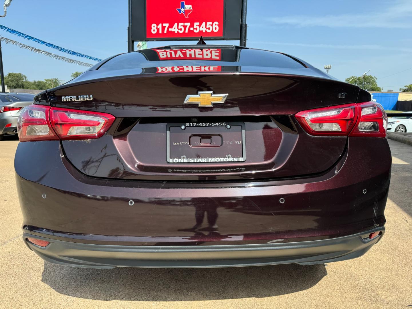 2020 RED CHEVROLET MALIBU LT (1LT) (1G1ZD5ST6LF) , located at 5900 E. Lancaster Ave., Fort Worth, TX, 76112, (817) 457-5456, 0.000000, 0.000000 - Photo#5