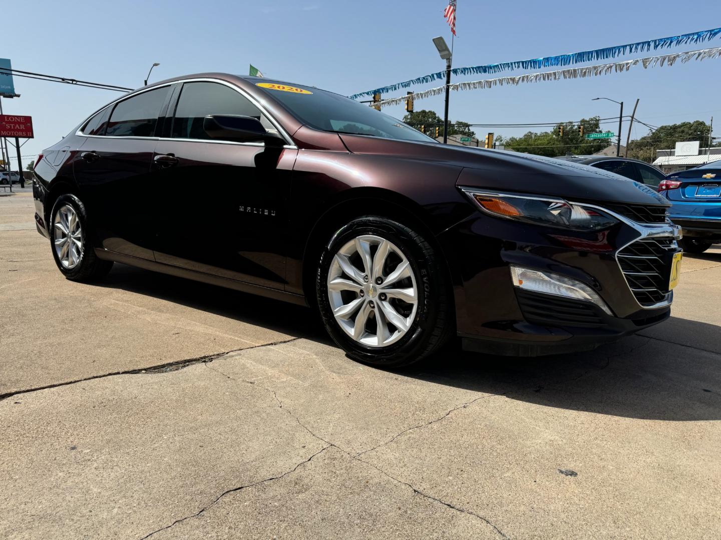 2020 RED CHEVROLET MALIBU LT (1LT) (1G1ZD5ST6LF) , located at 5900 E. Lancaster Ave., Fort Worth, TX, 76112, (817) 457-5456, 0.000000, 0.000000 - Photo#3