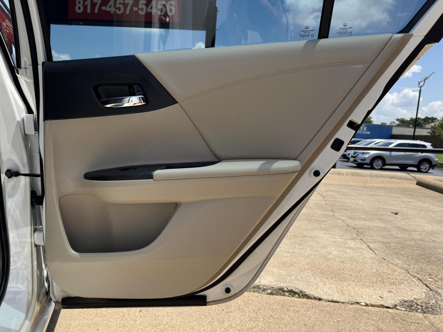 2014 WHITE HONDA ACCORD EX-L (1HGCR3F89EA) , located at 5900 E. Lancaster Ave., Fort Worth, TX, 76112, (817) 457-5456, 0.000000, 0.000000 - Photo#13