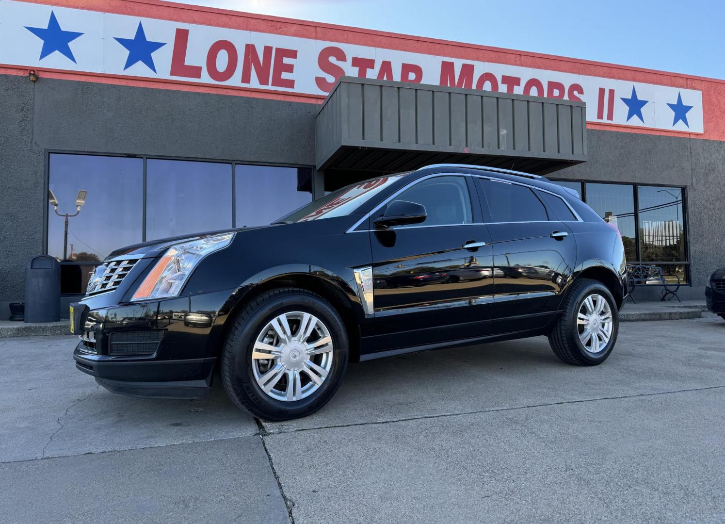 2014 BLACK CADILLAC SRX LUXURY (3GYFNBE34ES) , located at 5900 E. Lancaster Ave., Fort Worth, TX, 76112, (817) 457-5456, 0.000000, 0.000000 - Photo#1