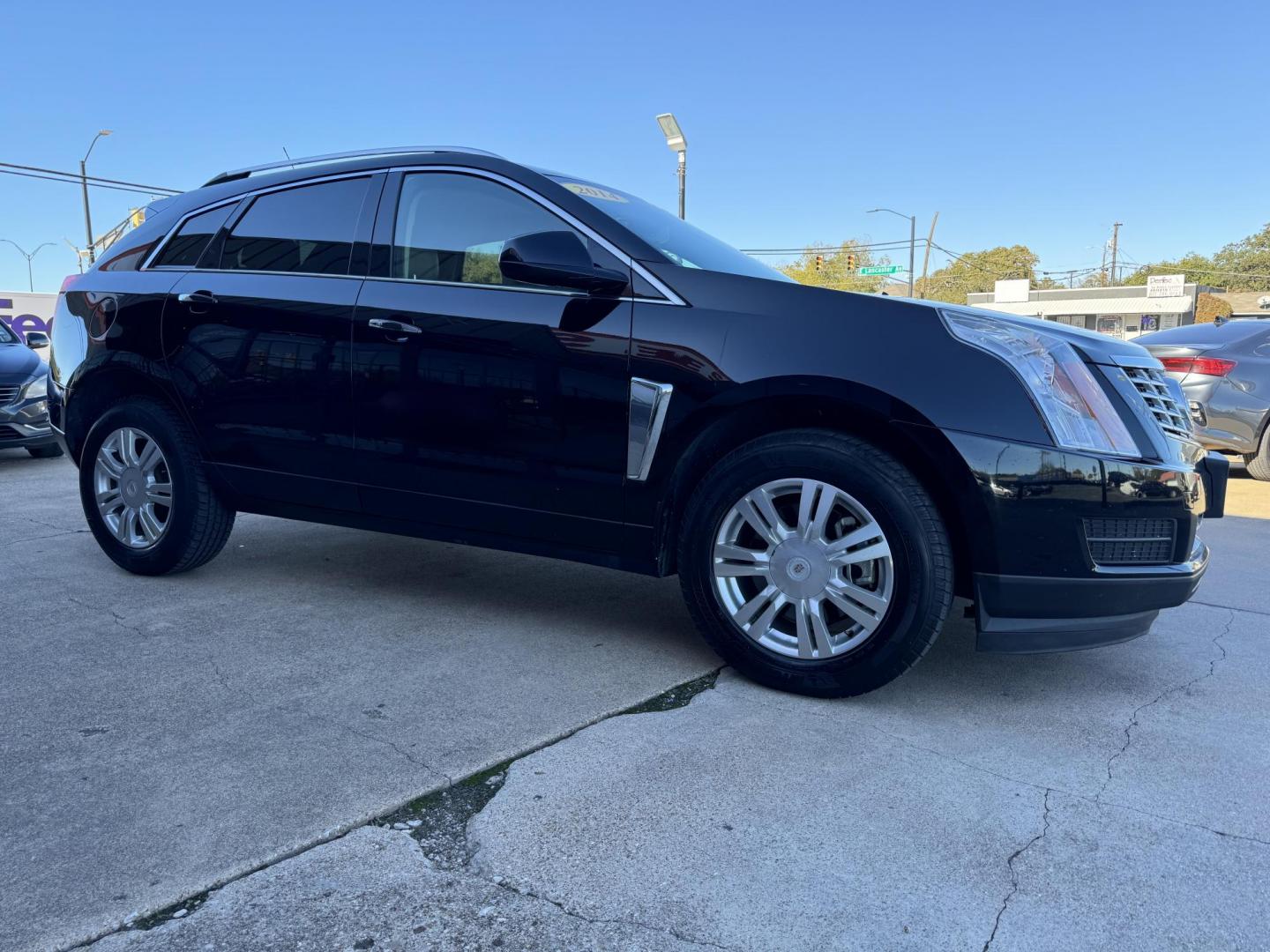 2014 BLACK CADILLAC SRX LUXURY (3GYFNBE34ES) , located at 5900 E. Lancaster Ave., Fort Worth, TX, 76112, (817) 457-5456, 0.000000, 0.000000 - Photo#3