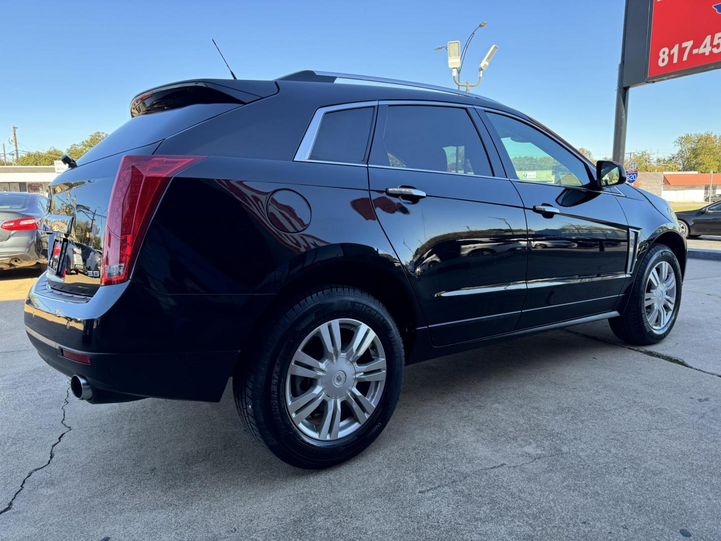 2014 BLACK CADILLAC SRX LUXURY (3GYFNBE34ES) , located at 5900 E. Lancaster Ave., Fort Worth, TX, 76112, (817) 457-5456, 0.000000, 0.000000 - Photo#4