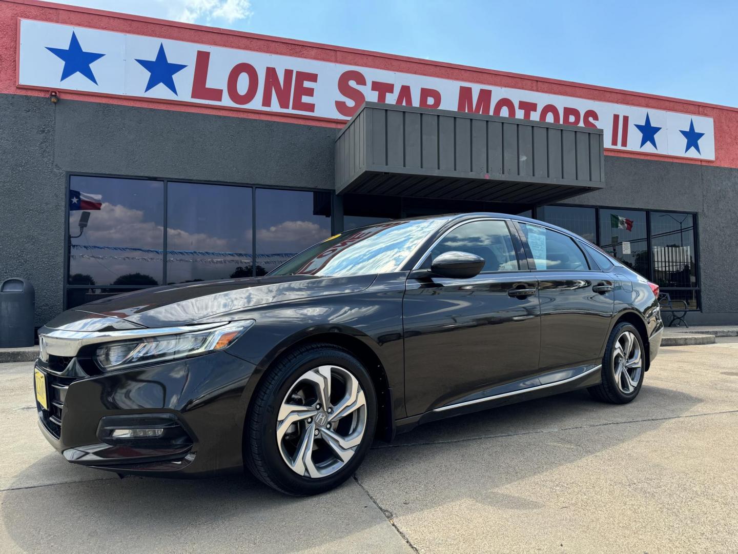 2018 BLACK HONDA ACCORD EX (1HGCV1F46JA) , located at 5900 E. Lancaster Ave., Fort Worth, TX, 76112, (817) 457-5456, 0.000000, 0.000000 - Photo#1