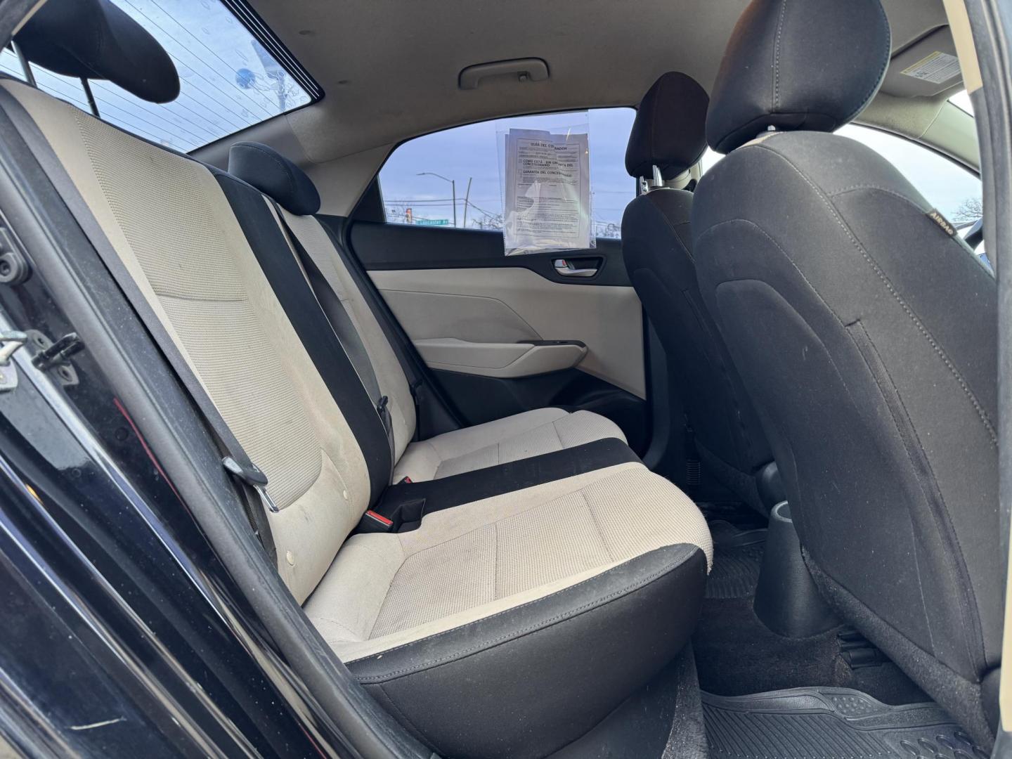 2018 BLACK HYUNDAI ACCENT SE; SEL (3KPC24A36JE) , located at 5900 E. Lancaster Ave., Fort Worth, TX, 76112, (817) 457-5456, 0.000000, 0.000000 - Photo#13