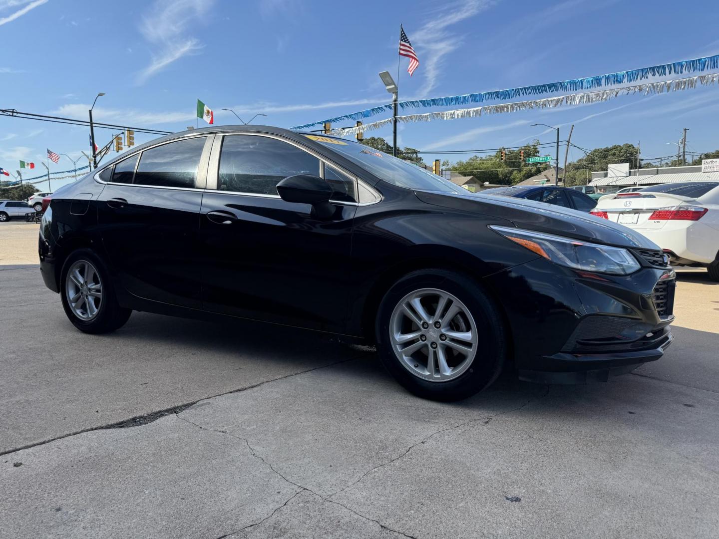 2017 BLACK CHEVROLET CRUZE LT (1G1BE5SM0H7) , located at 5900 E. Lancaster Ave., Fort Worth, TX, 76112, (817) 457-5456, 0.000000, 0.000000 - Photo#3