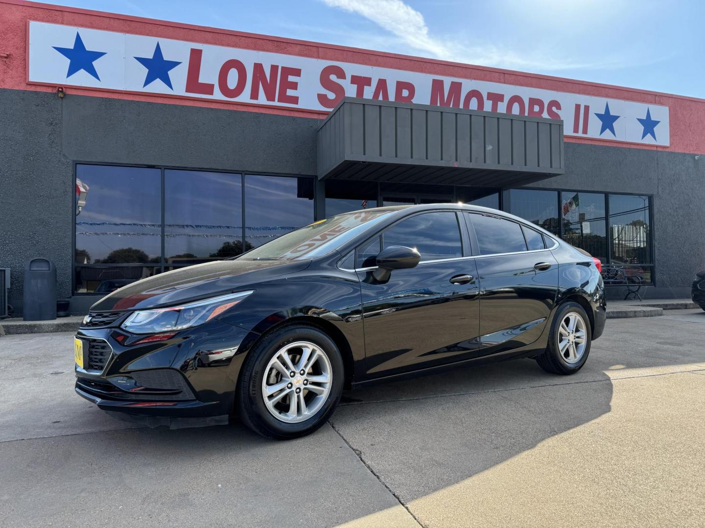 2017 BLACK CHEVROLET CRUZE LT (1G1BE5SM0H7) , located at 5900 E. Lancaster Ave., Fort Worth, TX, 76112, (817) 457-5456, 0.000000, 0.000000 - Photo#1