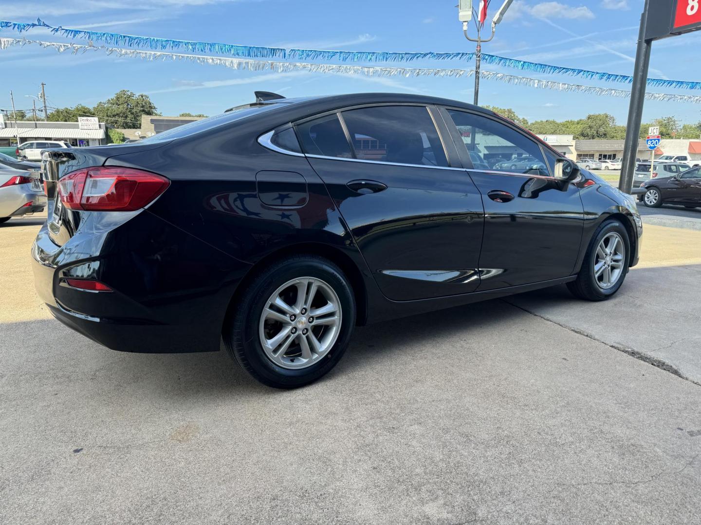 2017 BLACK CHEVROLET CRUZE LT (1G1BE5SM0H7) , located at 5900 E. Lancaster Ave., Fort Worth, TX, 76112, (817) 457-5456, 0.000000, 0.000000 - Photo#4