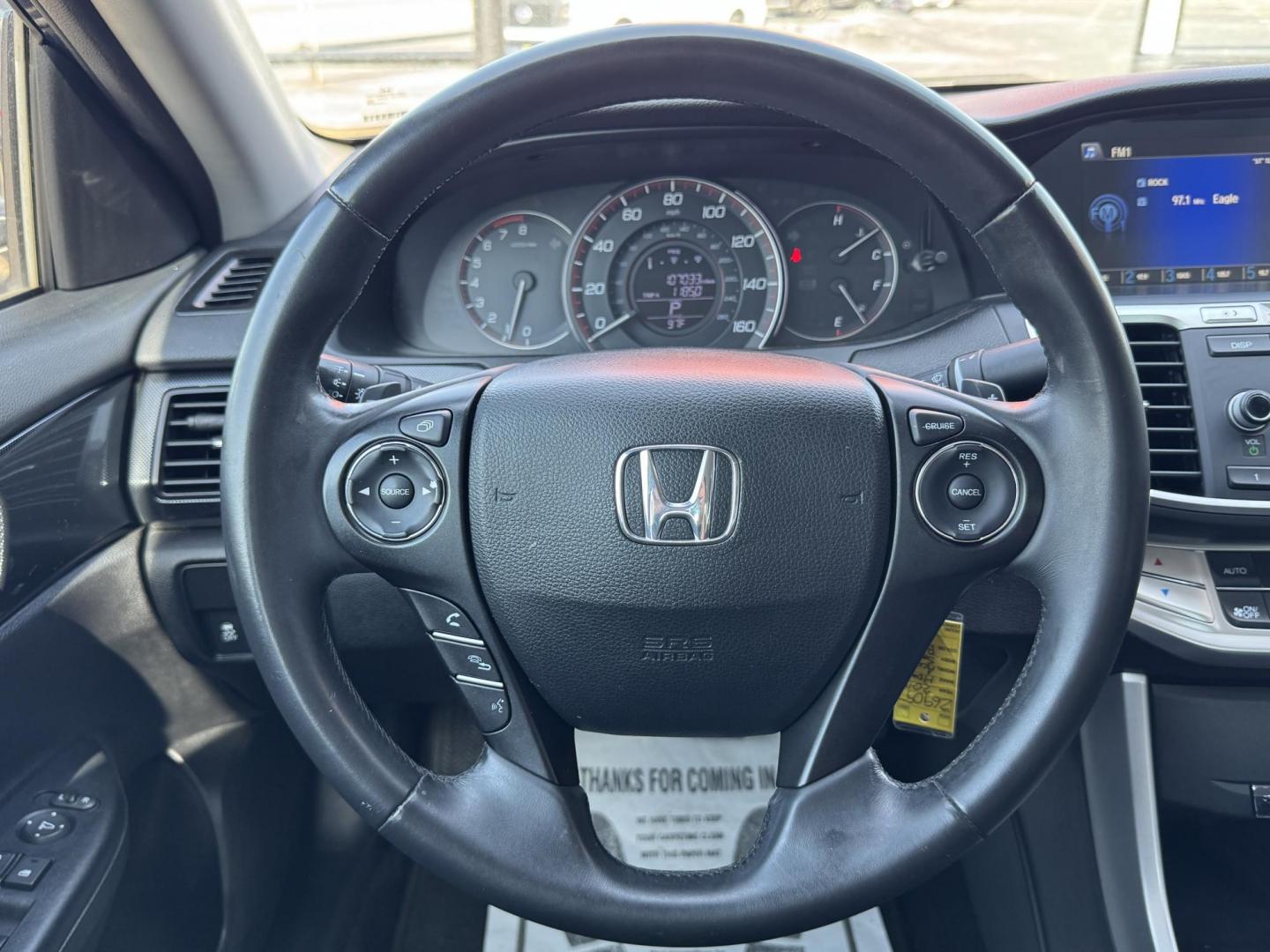 2014 BLUE HONDA ACCORD SPORT (1HGCR2F57EA) , located at 5900 E. Lancaster Ave., Fort Worth, TX, 76112, (817) 457-5456, 0.000000, 0.000000 - Photo#17
