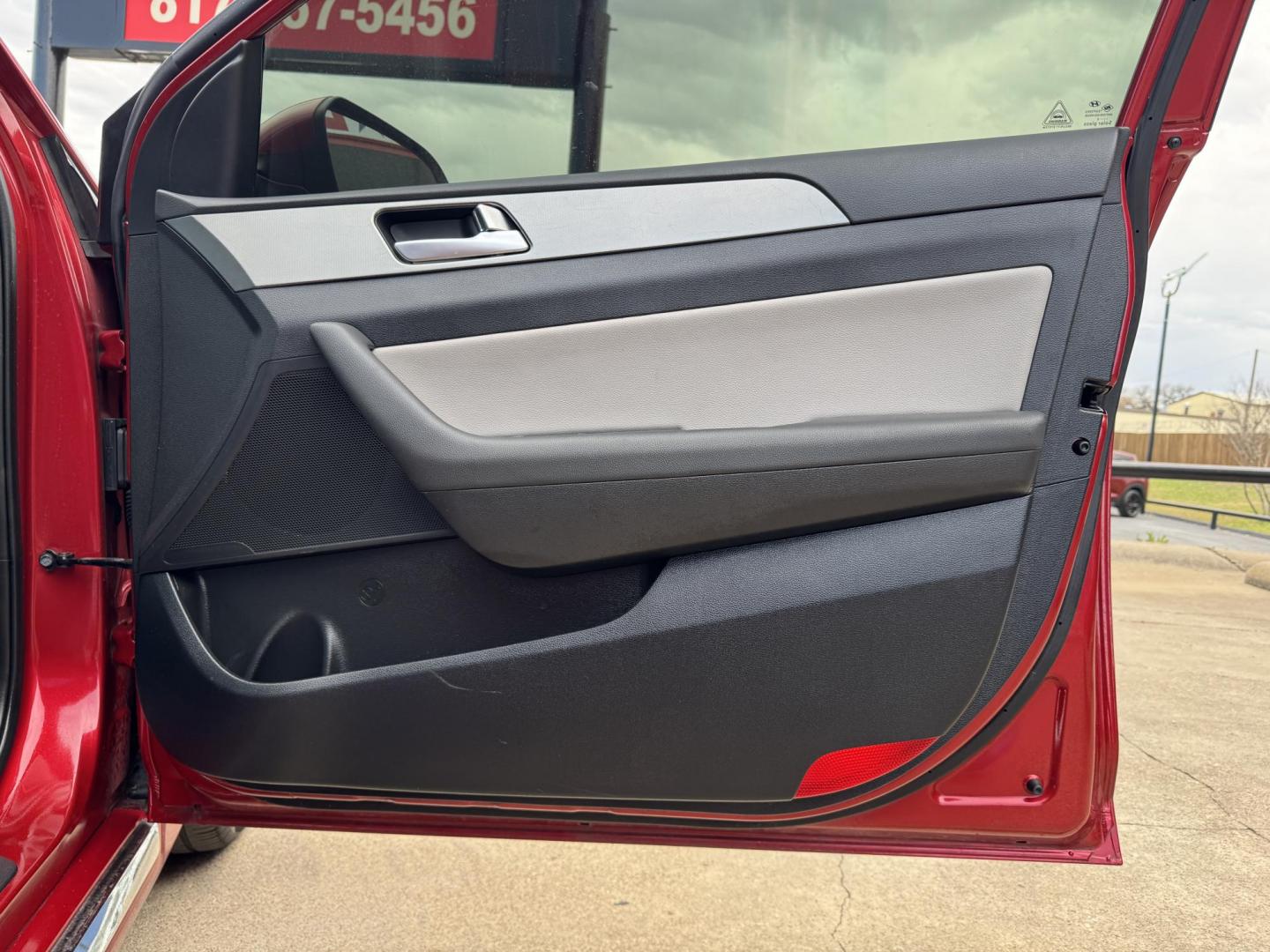 2017 RED HYUNDAI SONATA SPORT 2.0T; L (5NPE34ABXHH) , located at 5900 E. Lancaster Ave., Fort Worth, TX, 76112, (817) 457-5456, 0.000000, 0.000000 - Photo#14