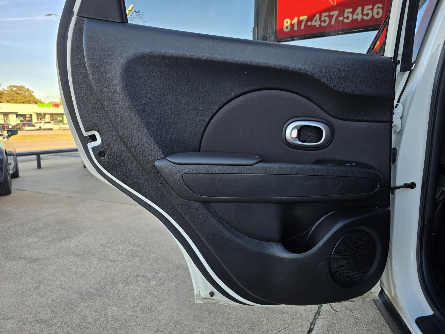 2017 WHITE KIA SOUL + (PLUS) (KNDJP3A56H7) , located at 5900 E. Lancaster Ave., Fort Worth, TX, 76112, (817) 457-5456, 0.000000, 0.000000 - Photo#10