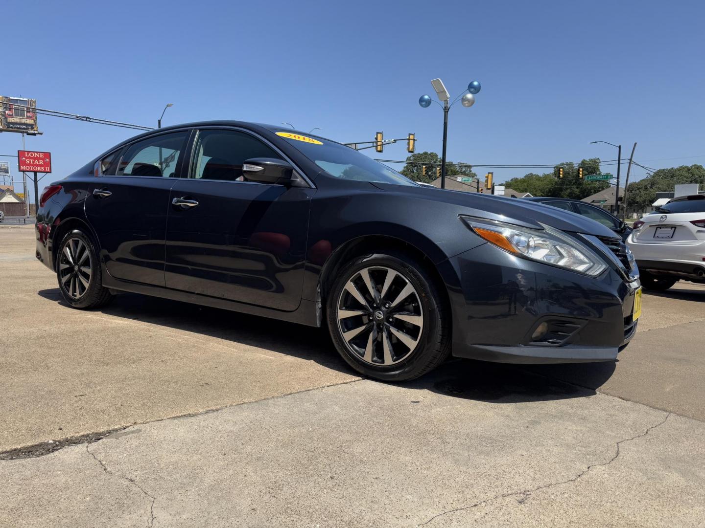 2018 BLACK NISSAN ALTIMA 2.5; 2.5 S; 2 (1N4AL3AP9JC) , located at 5900 E. Lancaster Ave., Fort Worth, TX, 76112, (817) 457-5456, 0.000000, 0.000000 - Photo#2