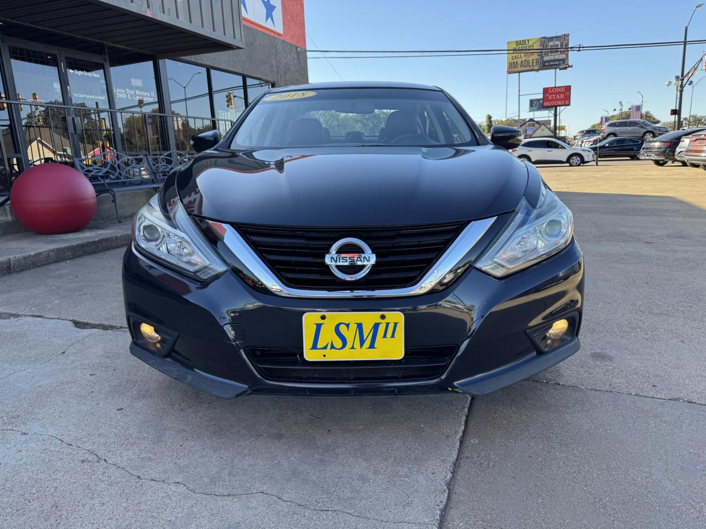 2018 BLACK /BLACK NISSAN ALTIMA 2.5; 2.5 S; 2 (1N4AL3AP9JC) , located at 5900 E. Lancaster Ave., Fort Worth, TX, 76112, (817) 457-5456, 0.000000, 0.000000 - Photo#1
