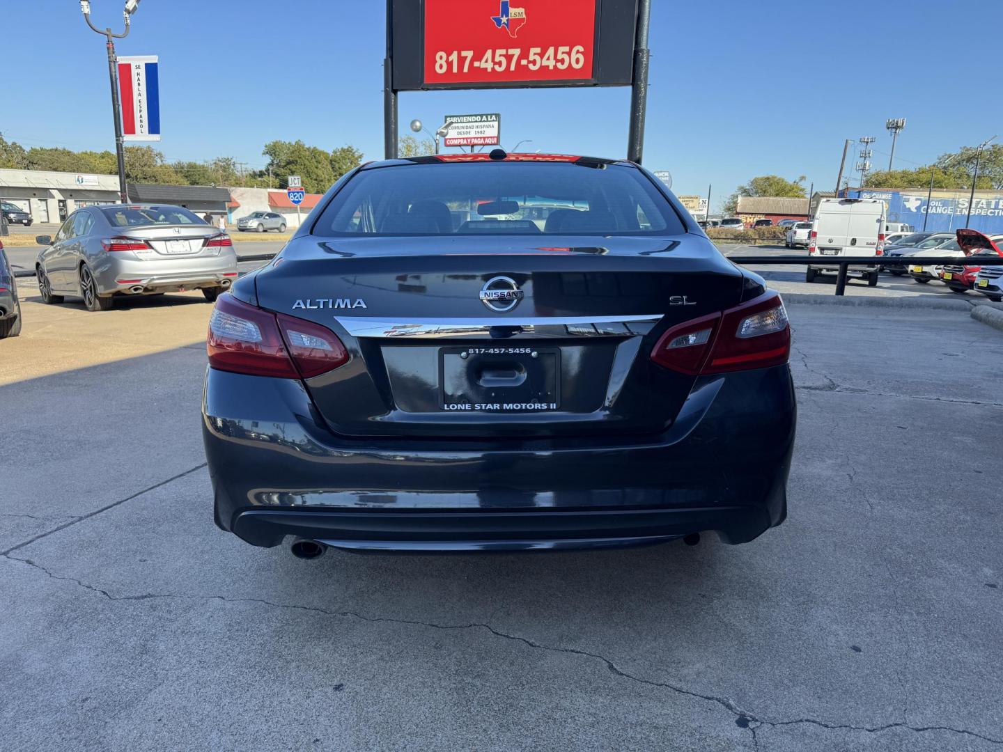 2018 BLACK /BLACK NISSAN ALTIMA 2.5; 2.5 S; 2 (1N4AL3AP9JC) , located at 5900 E. Lancaster Ave., Fort Worth, TX, 76112, (817) 457-5456, 0.000000, 0.000000 - Photo#4