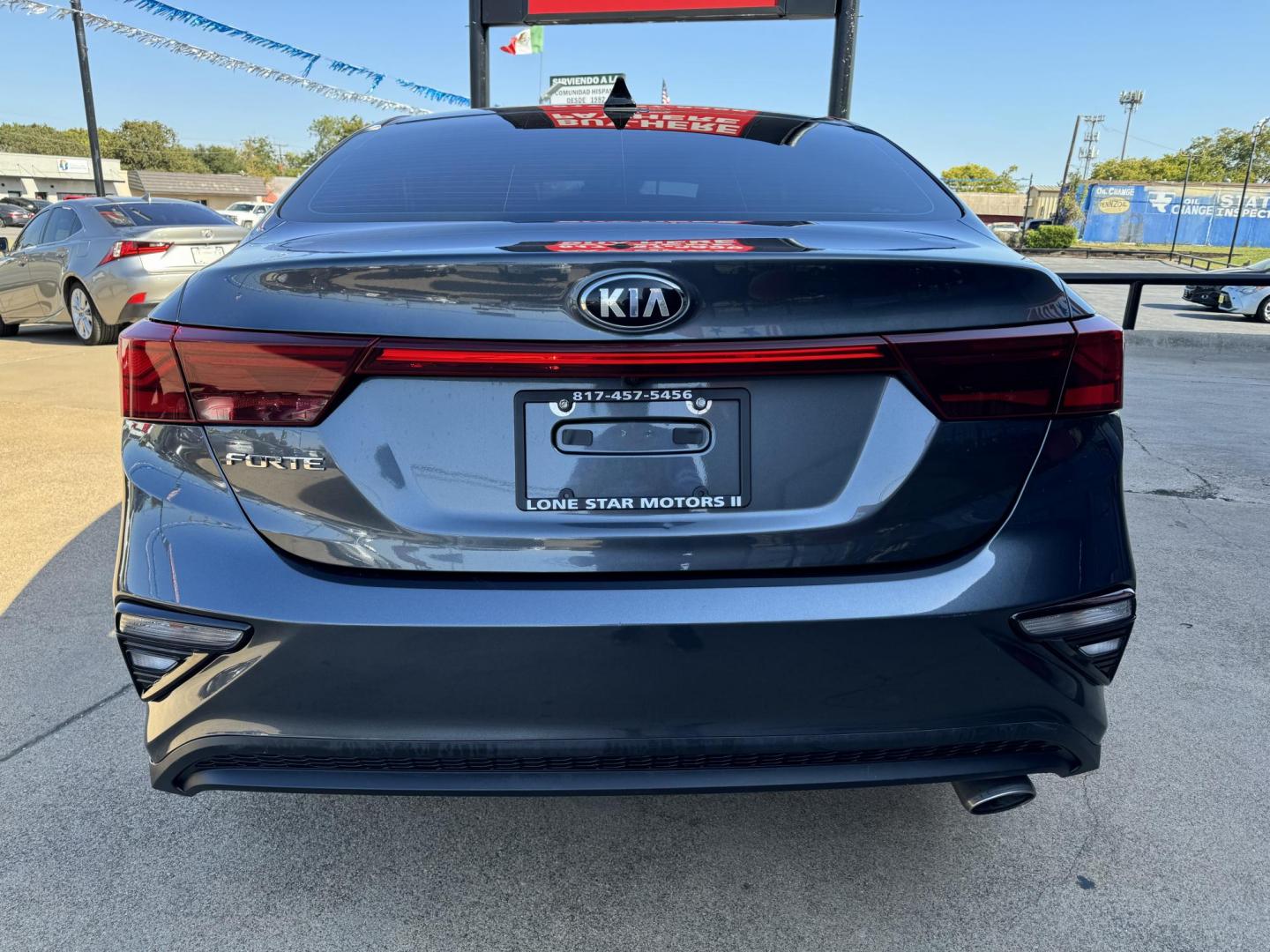 2021 BLUE KIA FORTE FE; LXS (3KPF24AD9ME) , located at 5900 E. Lancaster Ave., Fort Worth, TX, 76112, (817) 457-5456, 0.000000, 0.000000 - Photo#5