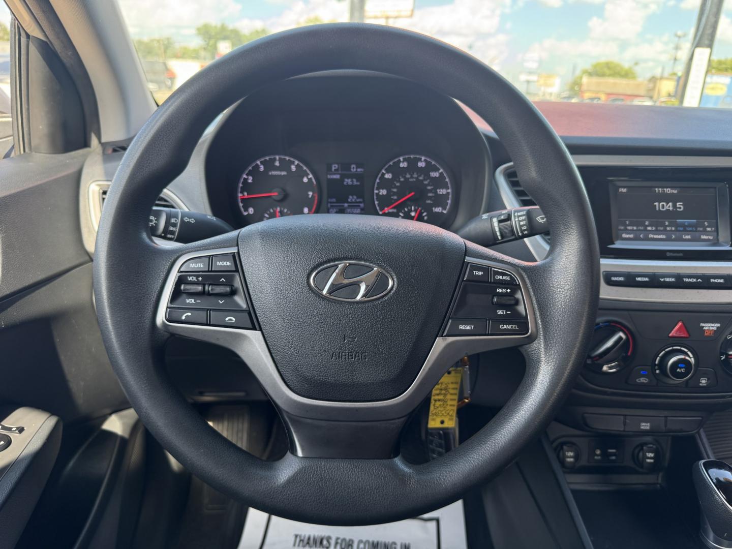 2019 SILVER HYUNDAI ACCENT SE; SEL (3KPC24A38KE) , located at 5900 E. Lancaster Ave., Fort Worth, TX, 76112, (817) 457-5456, 0.000000, 0.000000- Photo#19