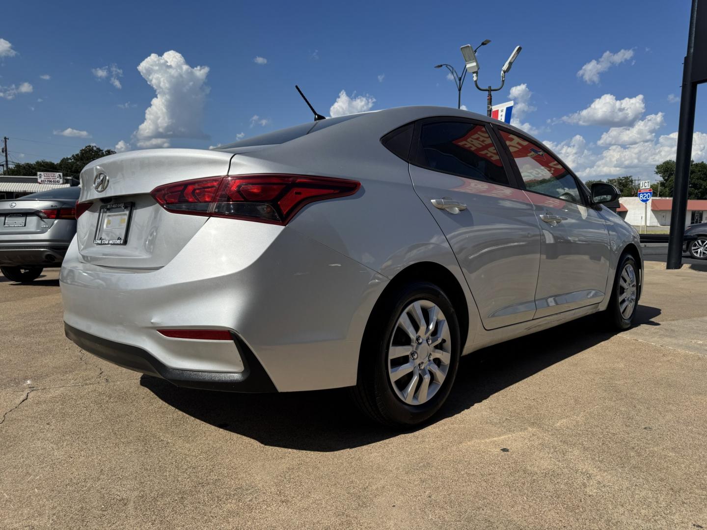 2019 SILVER HYUNDAI ACCENT SE; SEL (3KPC24A38KE) , located at 5900 E. Lancaster Ave., Fort Worth, TX, 76112, (817) 457-5456, 0.000000, 0.000000- Photo#3