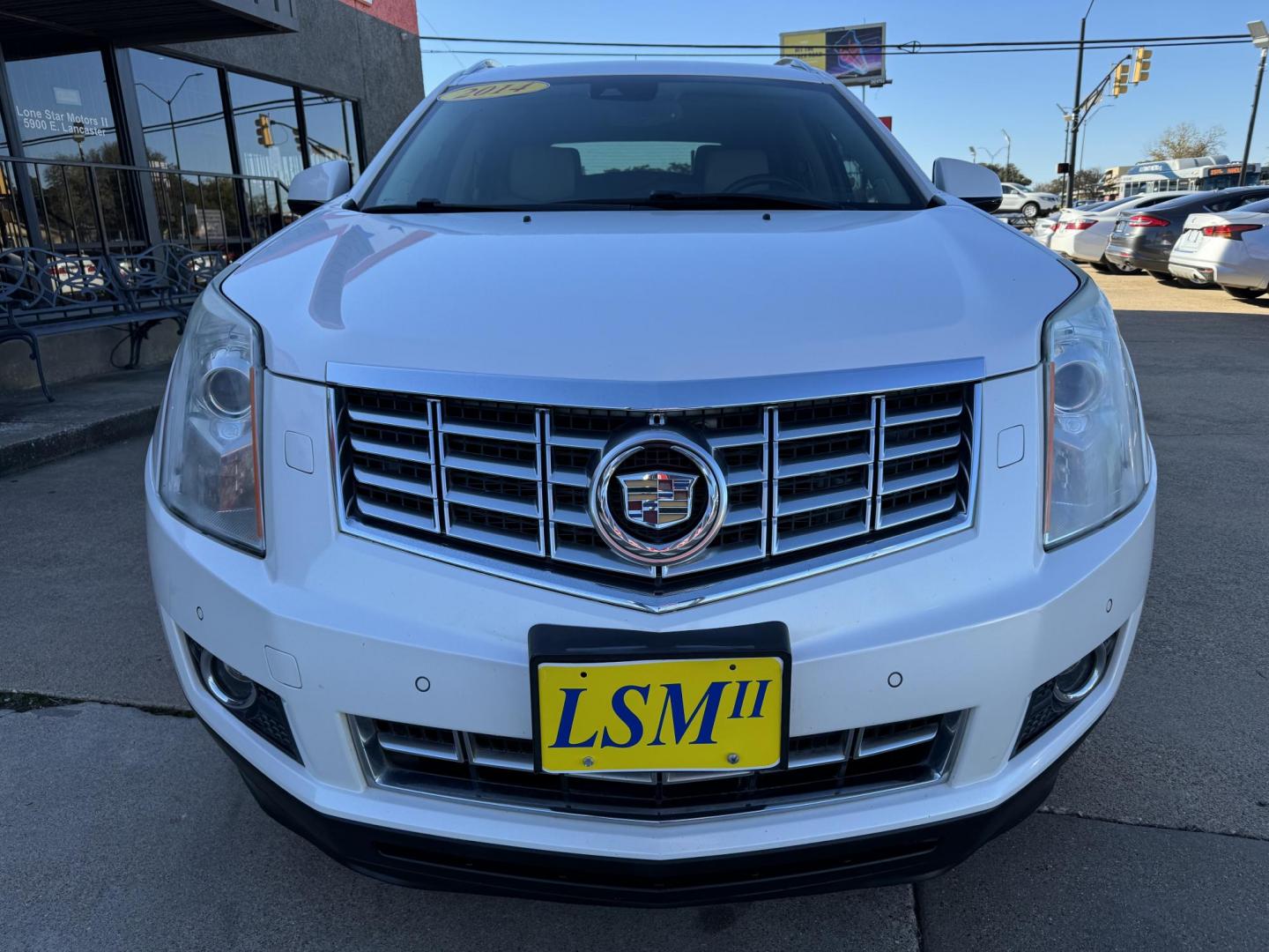 2014 WHITE CADILLAC SRX PREMIUM (3GYFNDE31ES) , located at 5900 E. Lancaster Ave., Fort Worth, TX, 76112, (817) 457-5456, 0.000000, 0.000000 - Photo#2