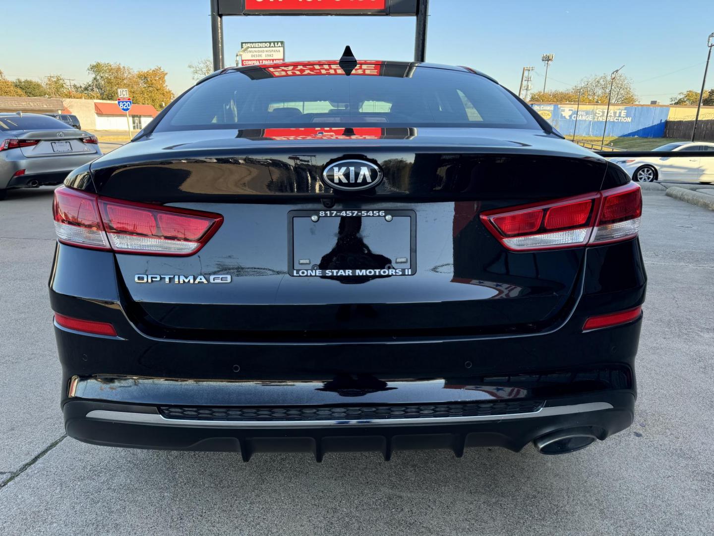 2020 BLACK KIA OPTIMA LX; S; SE (5XXGT4L36LG) , located at 5900 E. Lancaster Ave., Fort Worth, TX, 76112, (817) 457-5456, 0.000000, 0.000000 - Photo#5