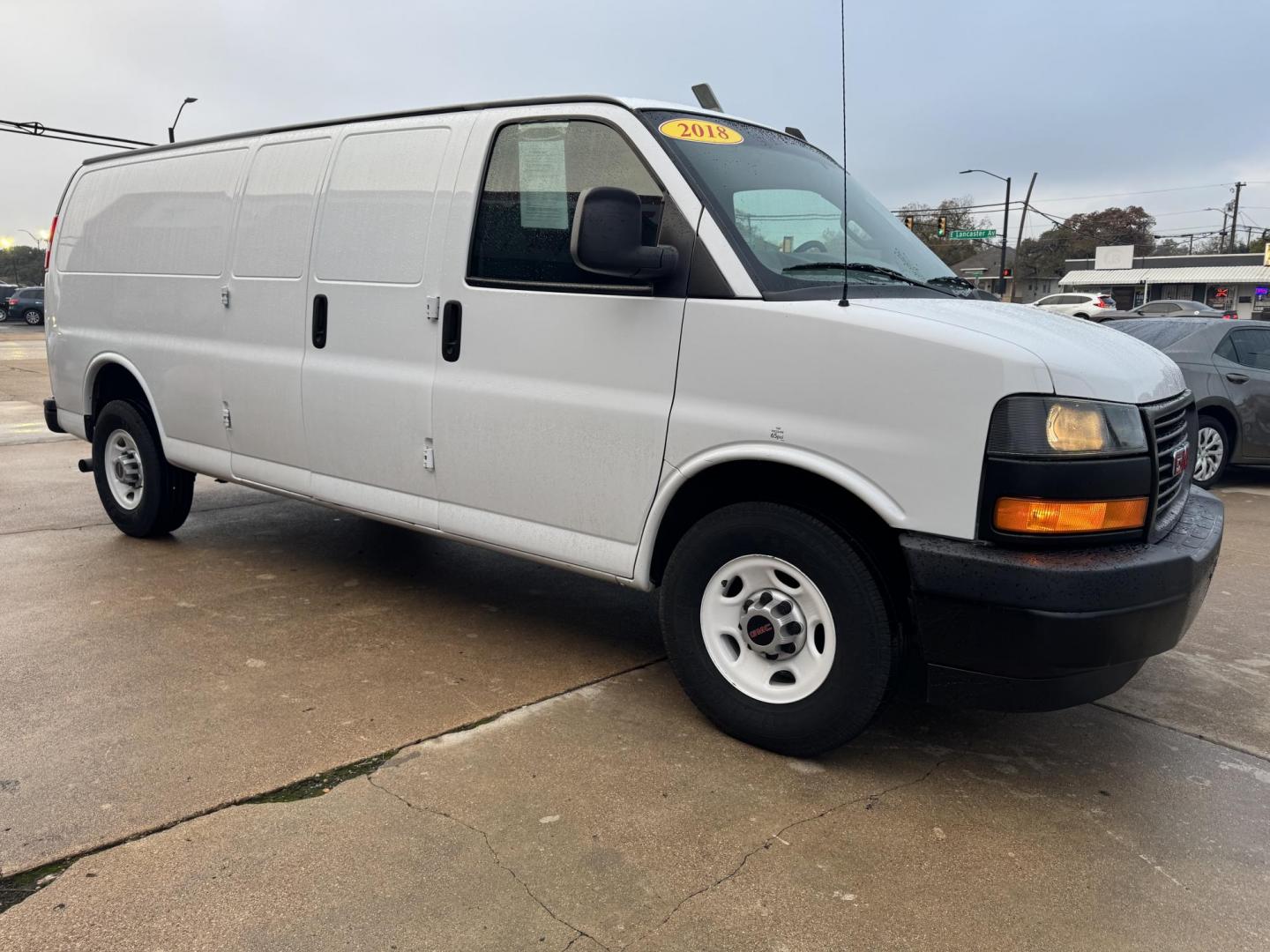 2018 WHITE GMC SAVANA BASE (1GTW7BFP7J1) , located at 5900 E. Lancaster Ave., Fort Worth, TX, 76112, (817) 457-5456, 0.000000, 0.000000 - Photo#2