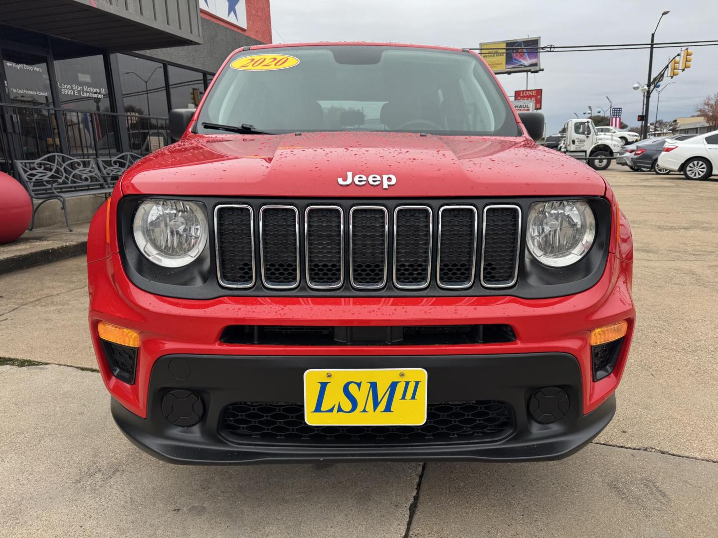 2020 RED JEEP RENEGADE SPORT (ZACNJAAB2LP) , located at 5900 E. Lancaster Ave., Fort Worth, TX, 76112, (817) 457-5456, 0.000000, 0.000000 - Photo#2