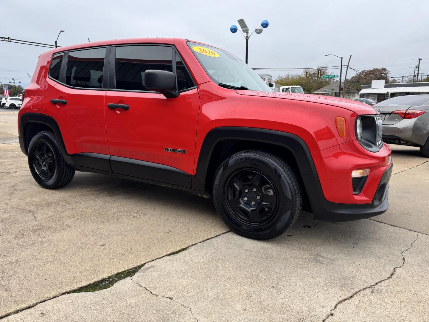 2020 RED JEEP RENEGADE SPORT (ZACNJAAB2LP) , located at 5900 E. Lancaster Ave., Fort Worth, TX, 76112, (817) 457-5456, 0.000000, 0.000000 - Photo#3