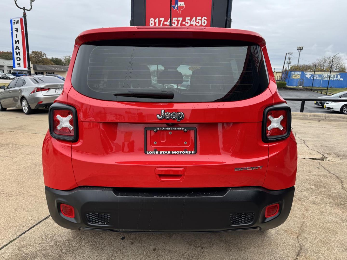 2020 RED JEEP RENEGADE SPORT (ZACNJAAB2LP) , located at 5900 E. Lancaster Ave., Fort Worth, TX, 76112, (817) 457-5456, 0.000000, 0.000000 - Photo#5