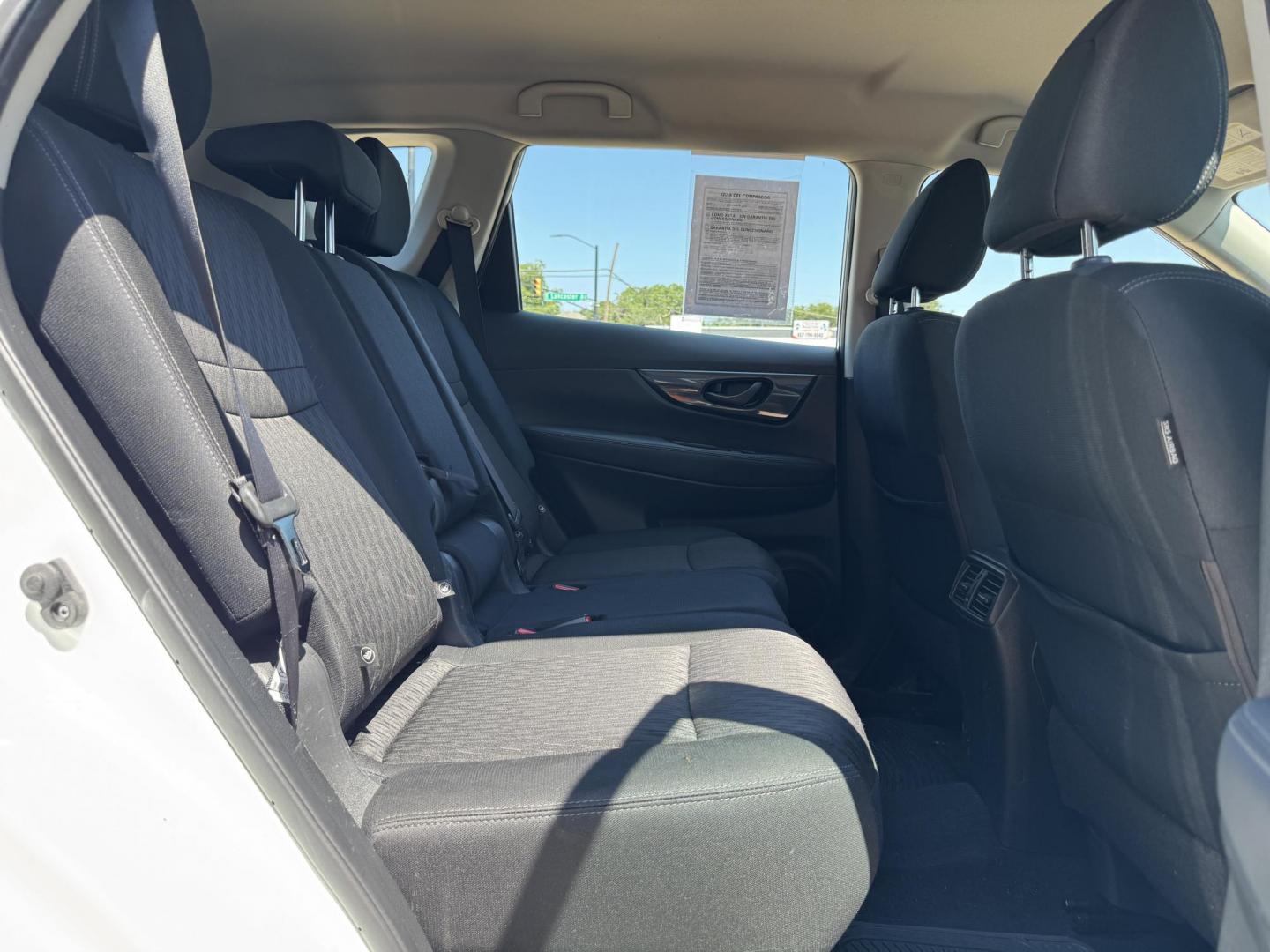 2019 WHITE /BLACK NISSAN ROGUE S; SL; SV S 2WD (KNMAT2MT1KP) with an 2.5L engine, CVT transmission, located at 5900 E. Lancaster Ave., Fort Worth, TX, 76112, (817) 457-5456, 0.000000, 0.000000 - Looking for a fuel-efficient, reliable compact SUV? The 2019 Nissan Rogue S comes with a 2.5L 4-cylinder engine and CVT automatic transmission, making it perfect for city and highway driving. Seats 5 passengers comfortably with charcoal cloth interior. This front-wheel drive SUV includes essential s - Photo#13