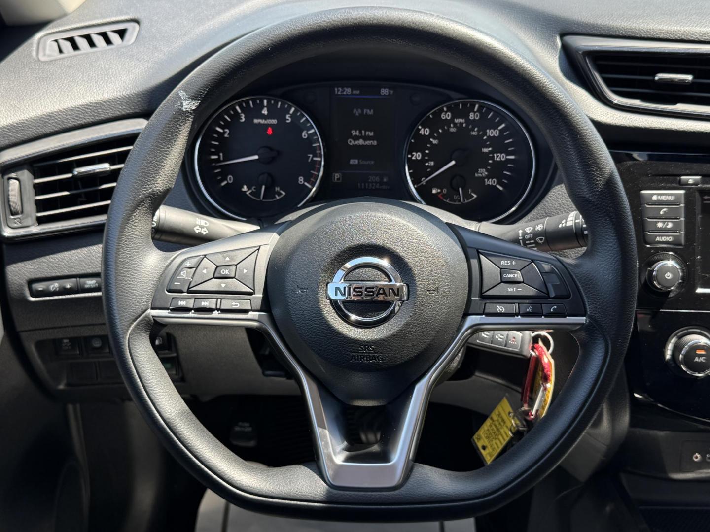 2019 WHITE /BLACK NISSAN ROGUE S; SL; SV S 2WD (KNMAT2MT1KP) with an 2.5L engine, CVT transmission, located at 5900 E. Lancaster Ave., Fort Worth, TX, 76112, (817) 457-5456, 0.000000, 0.000000 - Looking for a fuel-efficient, reliable compact SUV? The 2019 Nissan Rogue S comes with a 2.5L 4-cylinder engine and CVT automatic transmission, making it perfect for city and highway driving. Seats 5 passengers comfortably with charcoal cloth interior. This front-wheel drive SUV includes essential s - Photo#18