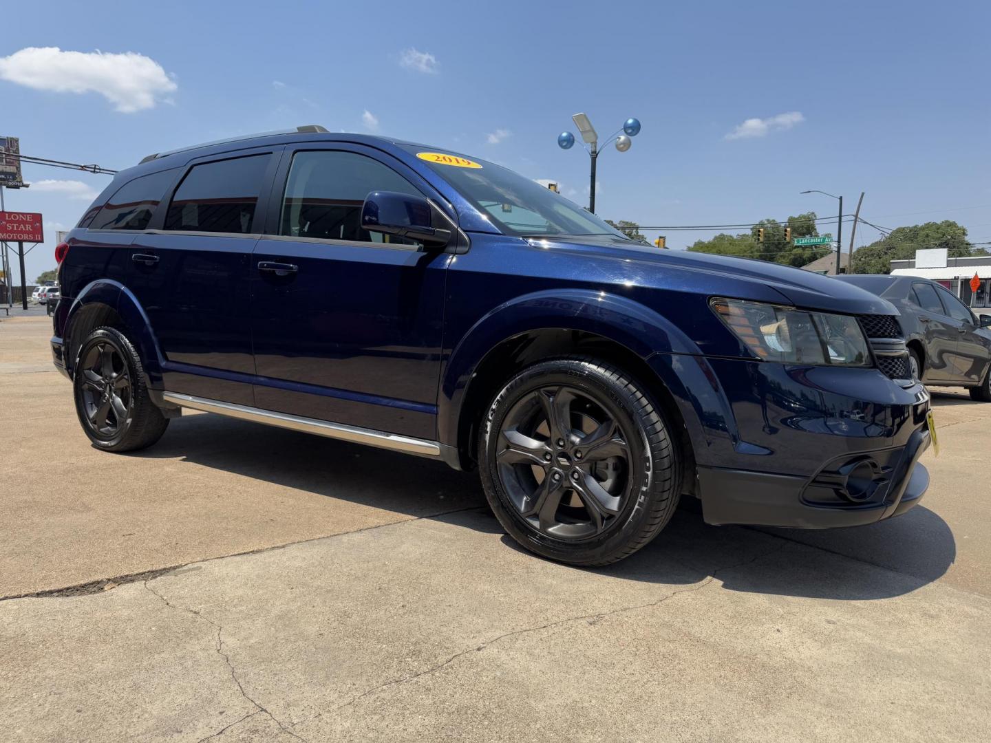 2019 BLUE DODGE JOURNEY CROSSROAD (3C4PDCGB6KT) , located at 5900 E. Lancaster Ave., Fort Worth, TX, 76112, (817) 457-5456, 0.000000, 0.000000 - Photo#2