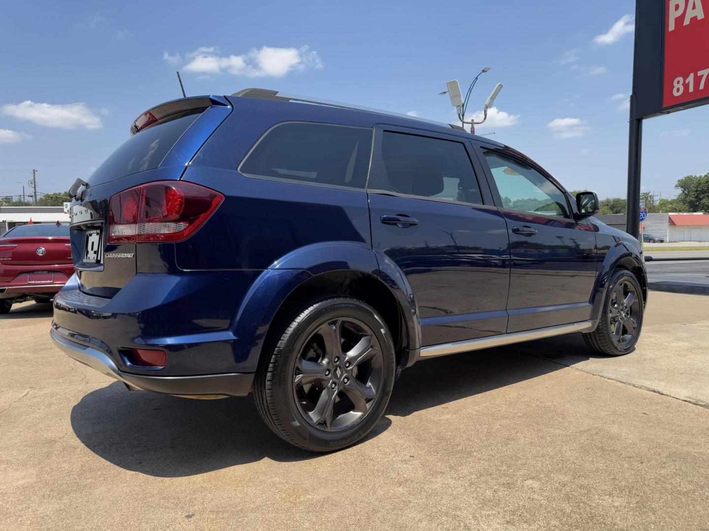2019 BLUE DODGE JOURNEY CROSSROAD (3C4PDCGB6KT) , located at 5900 E. Lancaster Ave., Fort Worth, TX, 76112, (817) 457-5456, 0.000000, 0.000000 - Photo#3