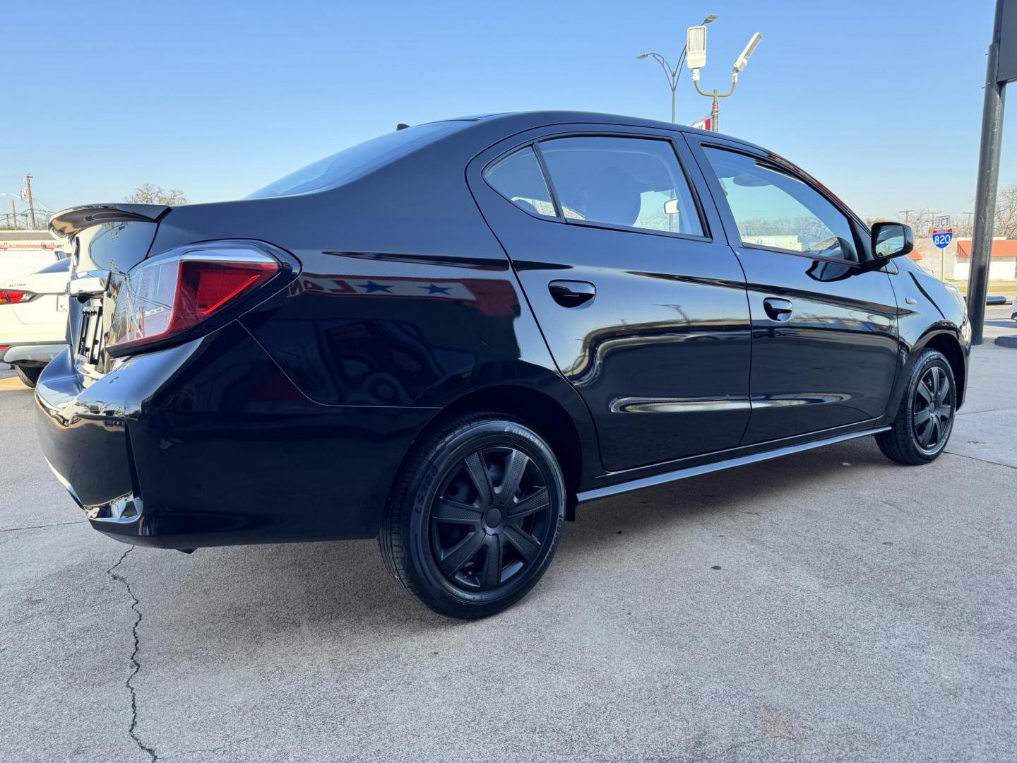 2024 BLACK MITSUBISHI MIRAGE G4 LE; ES; BE (ML32FUFJ5RH) , located at 5900 E. Lancaster Ave., Fort Worth, TX, 76112, (817) 457-5456, 0.000000, 0.000000 - Photo#4