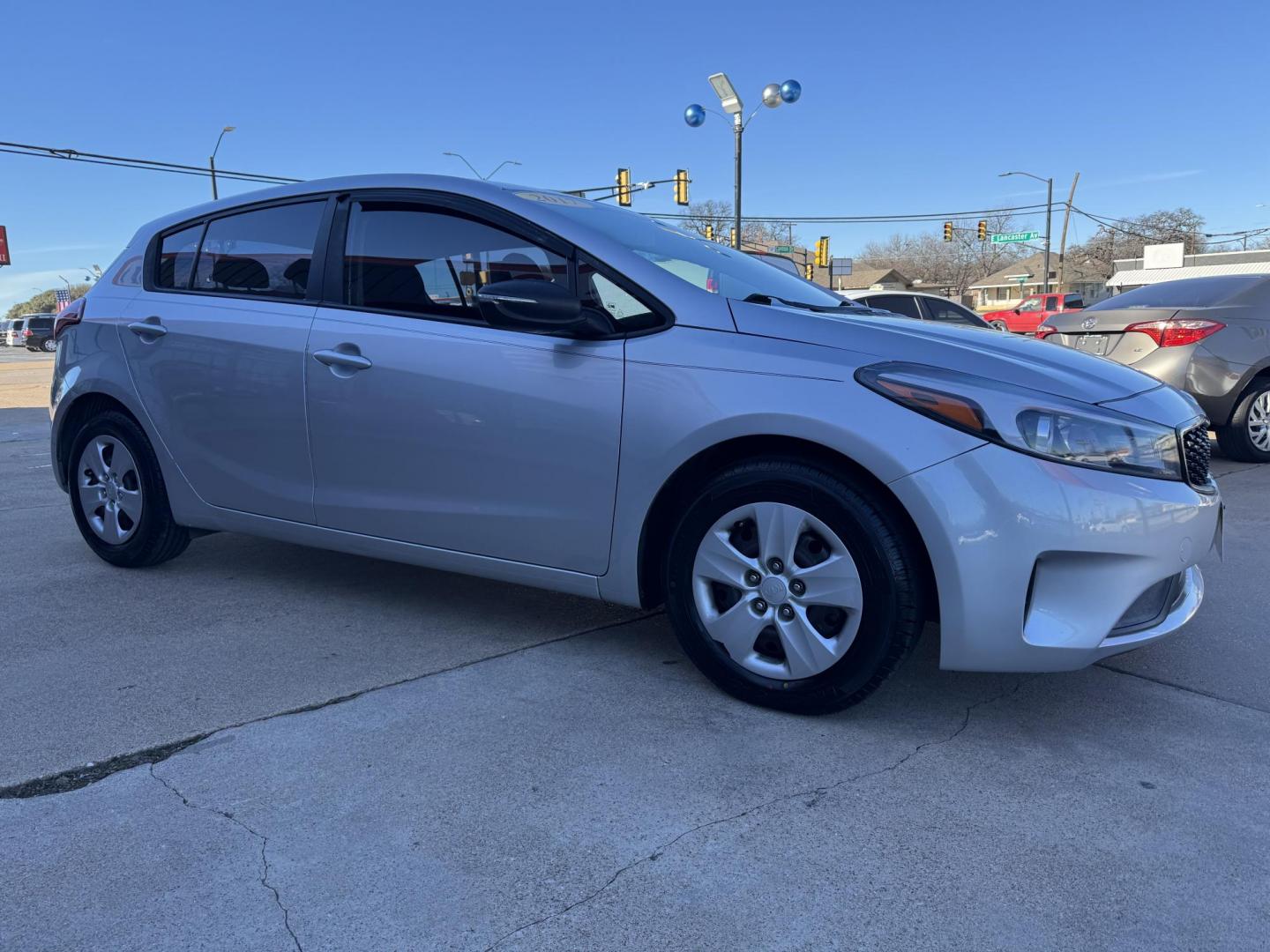 2017 SILVER KIA FORTE5 EX; LX (KNAFK5A81H5) , located at 5900 E. Lancaster Ave., Fort Worth, TX, 76112, (817) 457-5456, 0.000000, 0.000000 - Photo#3